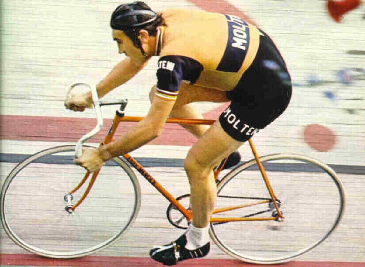 Merckx one hour record Mexico 1972