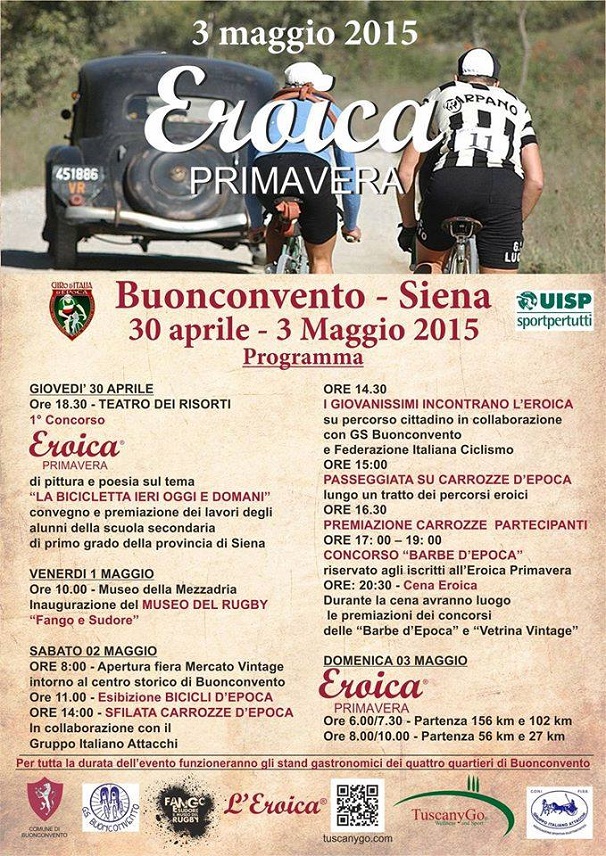 Eroica Primavera – Buonconvento (Toscane)