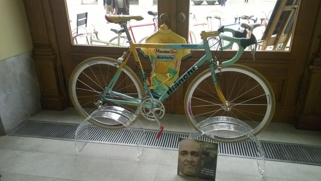 De Bianchi van Marco Pantani uit 1998