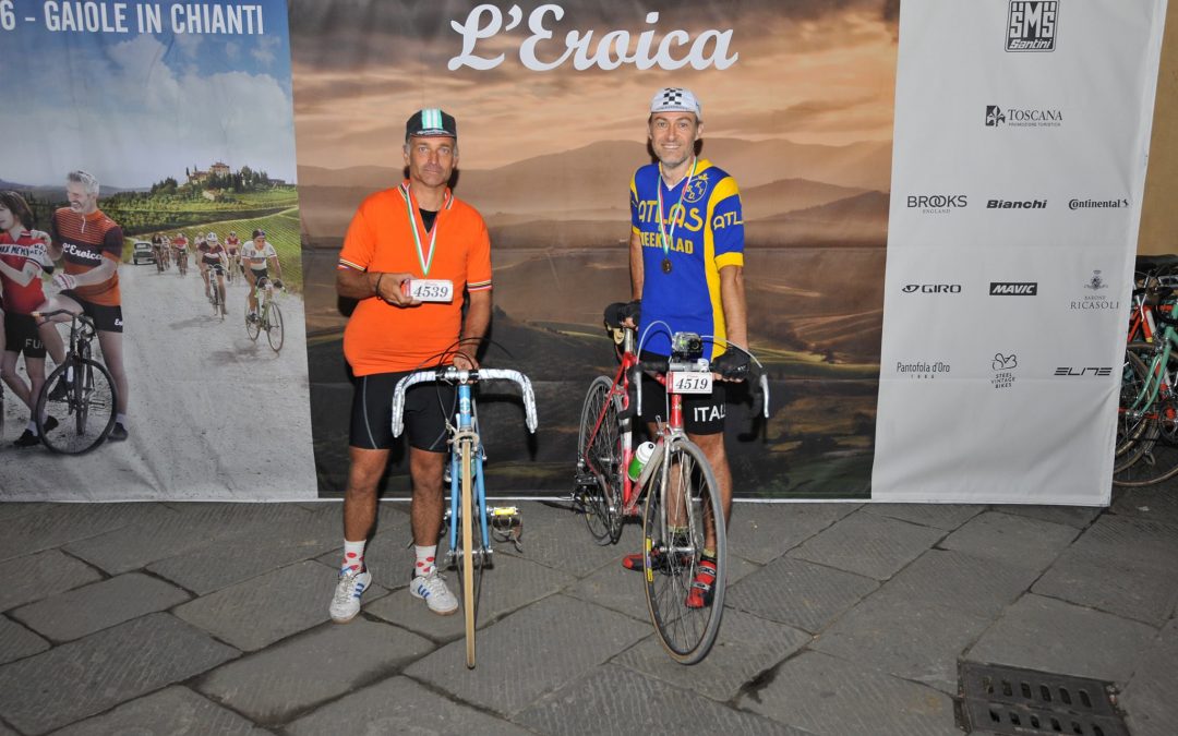 Wij namen deel aan de lustrumeditie van de L’Eroica in Toscane