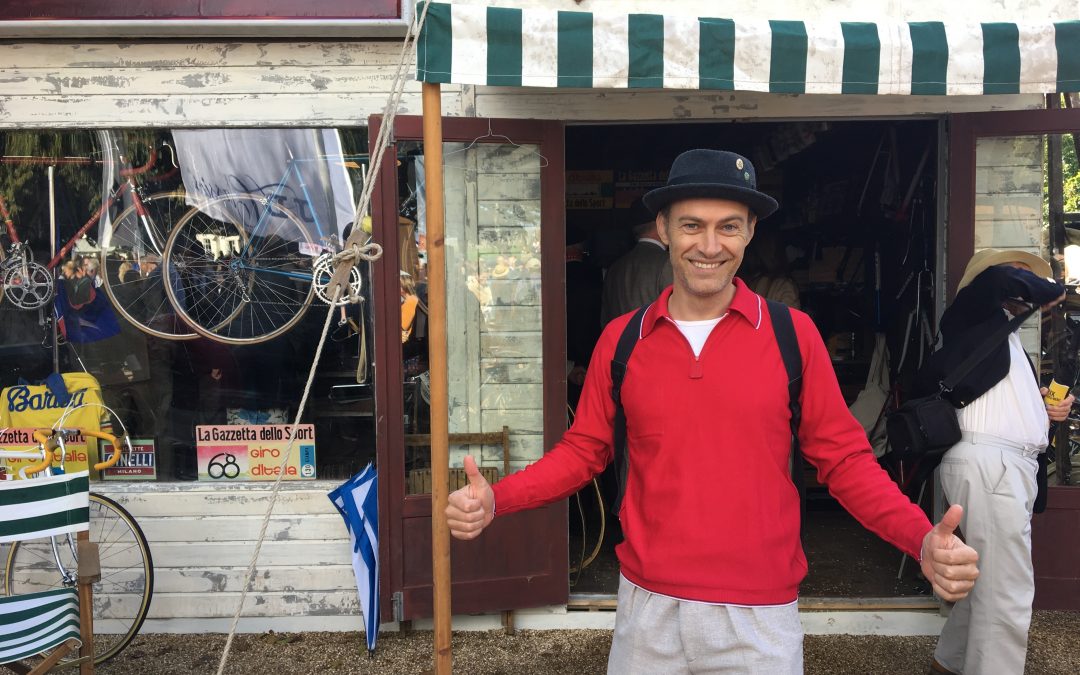 Retro fietsen op Goodwood Revival