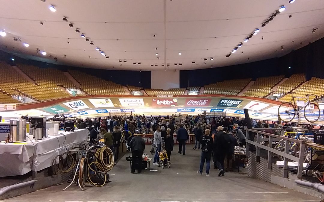 Retro fietsmarkt Stalen Ros in Gent