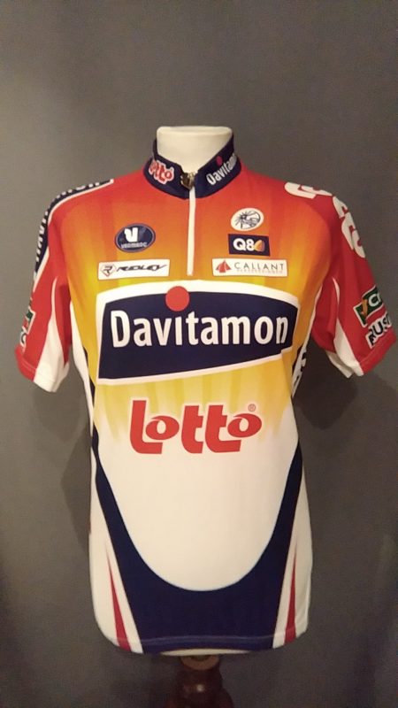 Vintagefiets-Lotto-Davitamon-Vermarc Sport