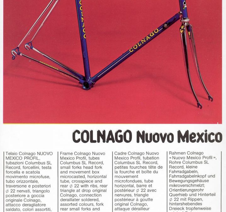 Colnago Nuovo Mexico – begeerd verzamelobject