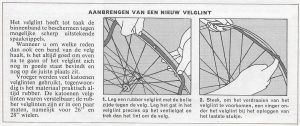 aanbrengen nieuw velglint