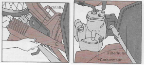 luchtfilter bromfiets