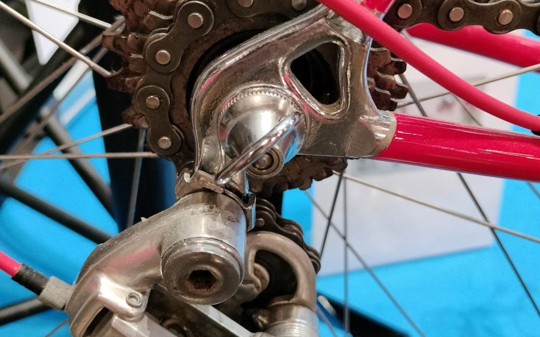 Fiets in de kijker: Flandria team fiets uit 1976 met Shimano Dura Ace groep