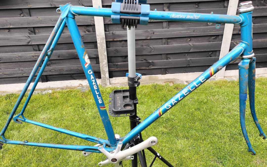 Fietsframe in de kijker: Gazelle Champion Mondial A frame