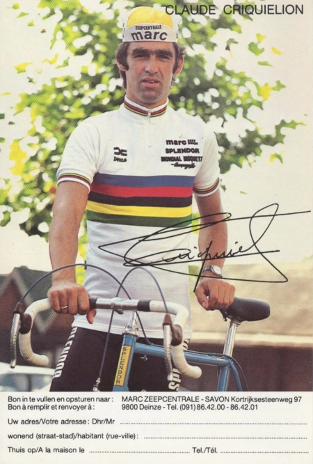 De ontnomen wereldtitel van Claude Criquielion op het WK 1988 in Ronse